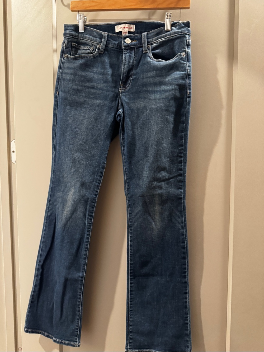 Lucky Brand Women's Medium Blue Flare Jeans